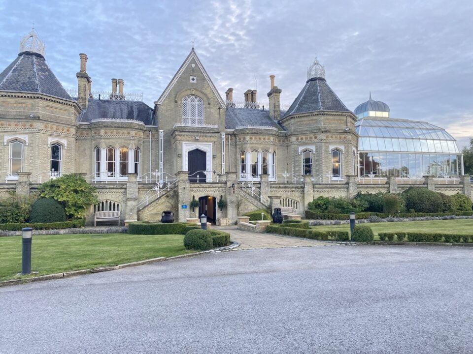 Eden Hall is a day spa set in a dramatic building next to the A46 near Newark